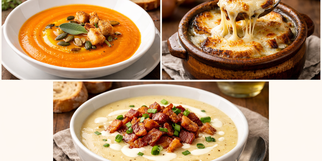Три сливочных супа, которые согревают: итальянский, французский и немецкий, пошаговые рецепты с фото и советами
