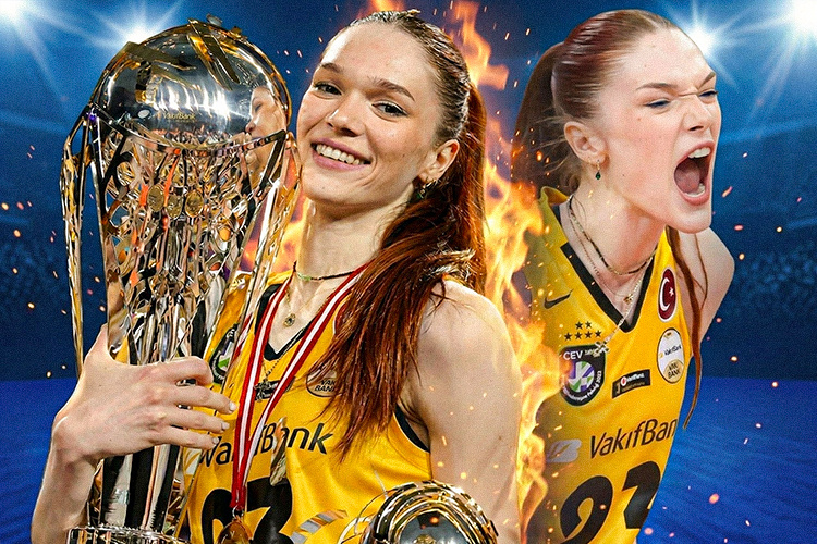    Марина Маркова / фото: vakifbanksporkulubu.com, cev.lu; коллаж: Владимир Чирков