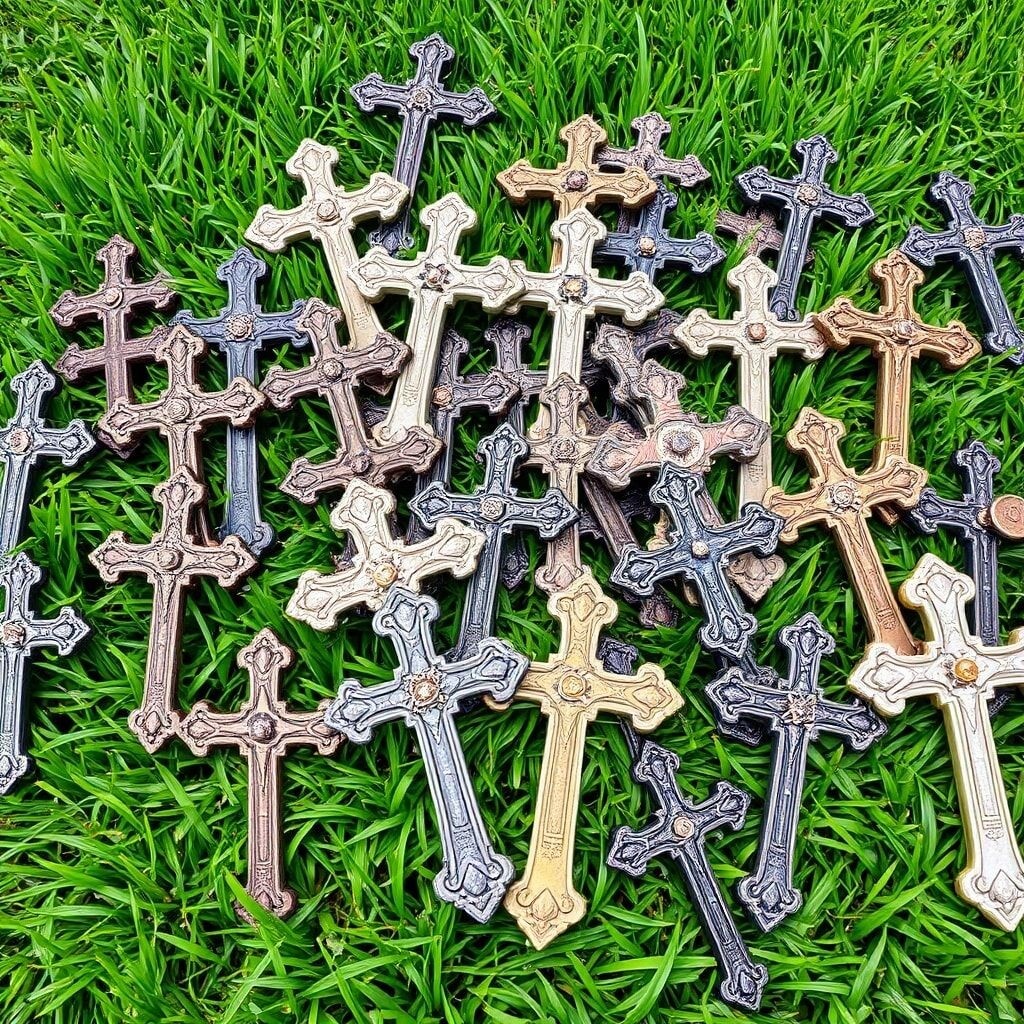 Нейросеть явно католическая,судя по форме и виду крестов...