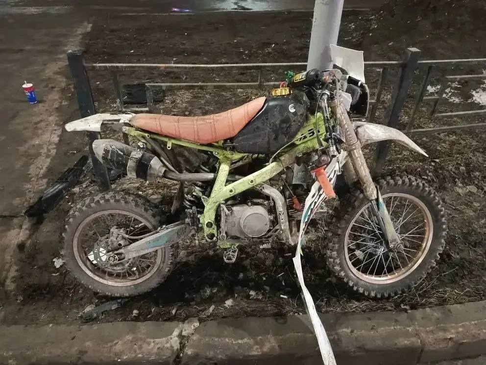 ПитБайк после ДТП