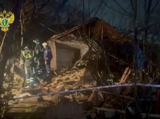   В Ростове взорвался и обрушился частный дом 26 марта 2026 //Фото прокуратура Ростовской области