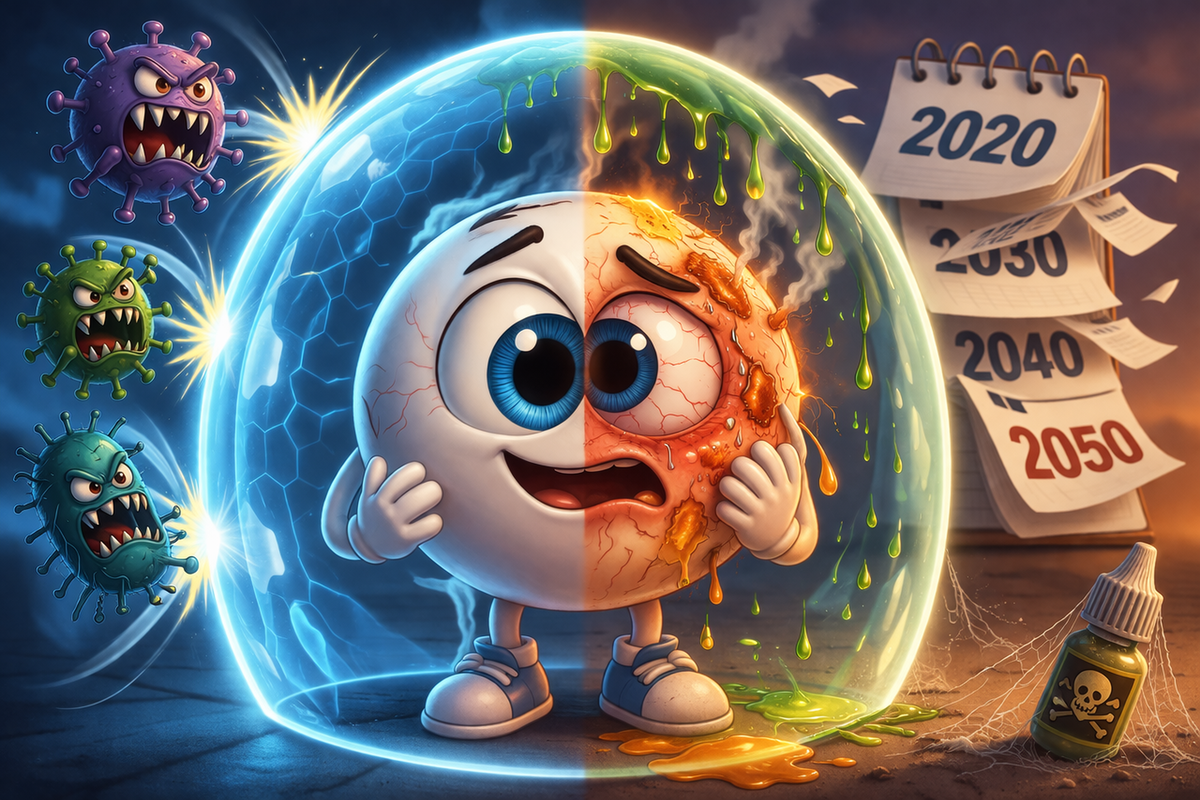 Консерванты в глазных каплях: скрытая угроза