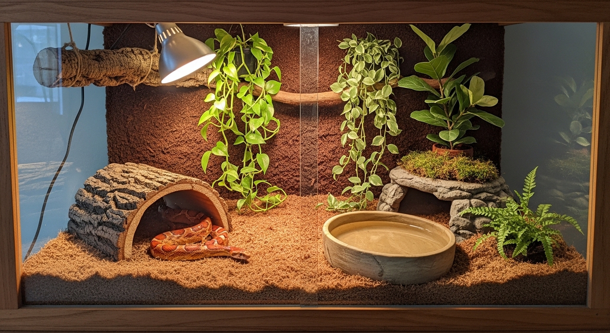 «Это не коробка — это среда, от которой зависит жизнь змеи»