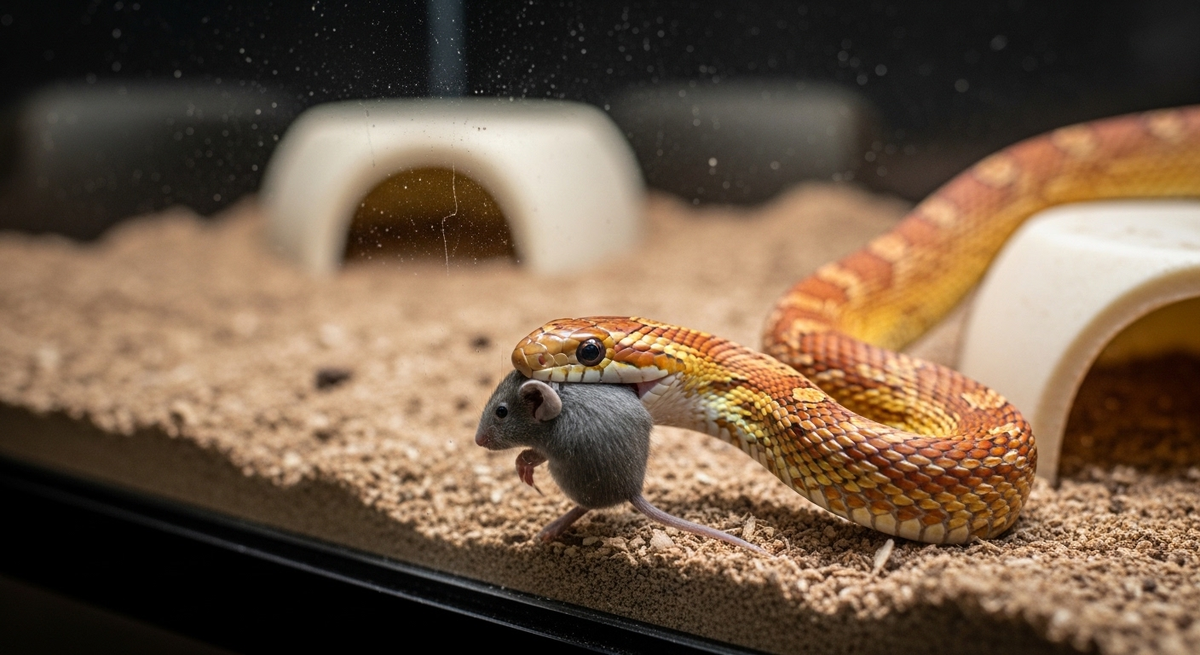 «Это может выглядеть непривычно, но для змеи это норма»