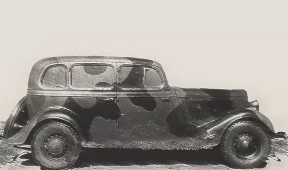 Фото 2: ГАЗ‑М1 в военной окраске