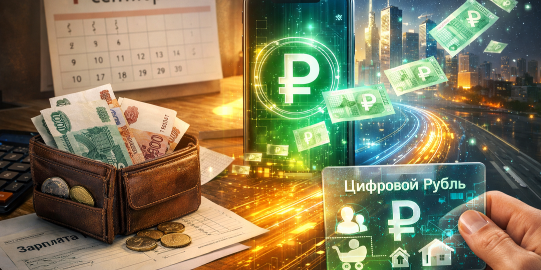 С 1 сентября деньги станут другими: как вам начнут платить зарплату и пособия в цифровых рублях