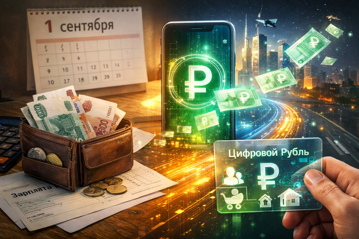 С 1 сентября деньги станут другими: как вам начнут платить зарплату и пособия в цифровых рублях