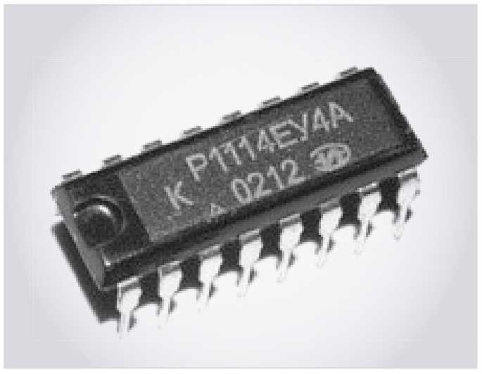 Рис. 1. Внешний вид микросхемы КР1114ЕУ4А