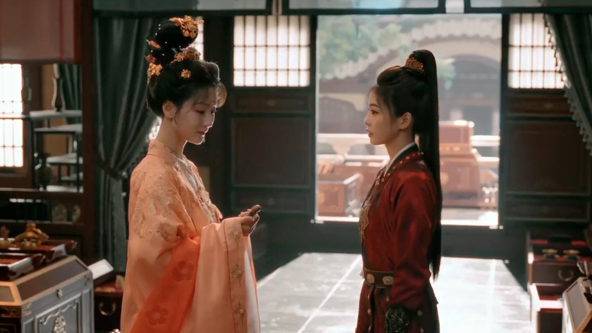 Кадр из сериала "Тайны дворца Тан: Нефритовый ветер"