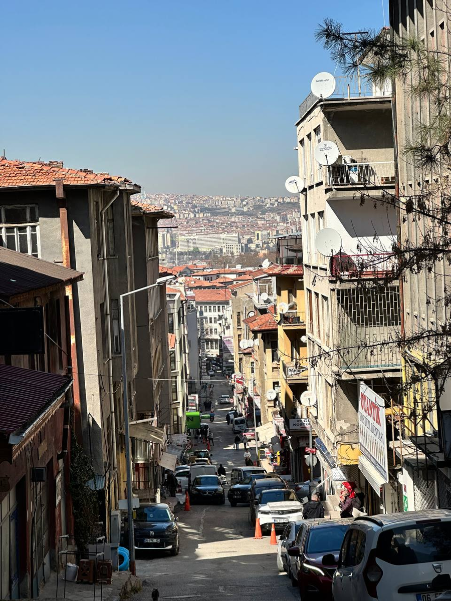 Вид на город из верхней части Улуса