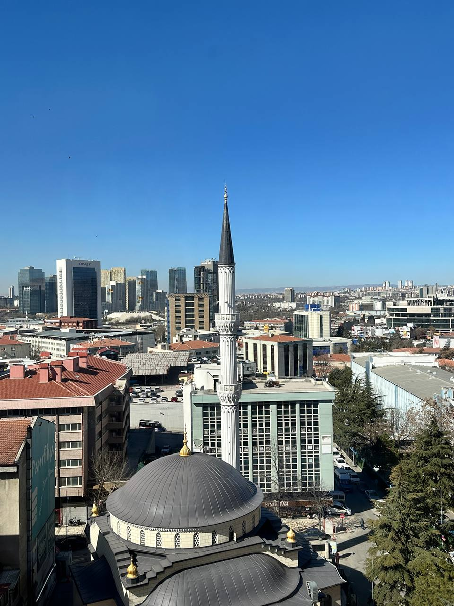 Вид из окна отеля