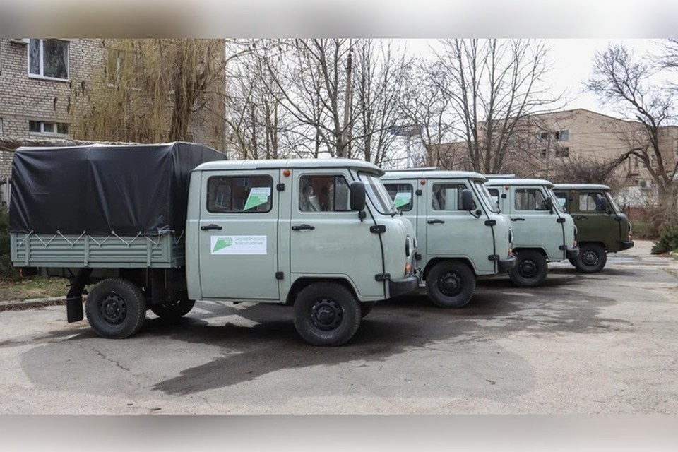    Парк лесопожарной техники ЛНР пополнился новыми машинами. ФОТО: АГ ЛНР