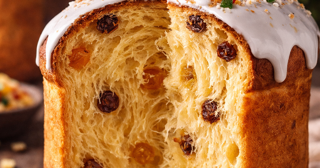 Царский кулич на закваске (1910): почему он получается как кружево внутри