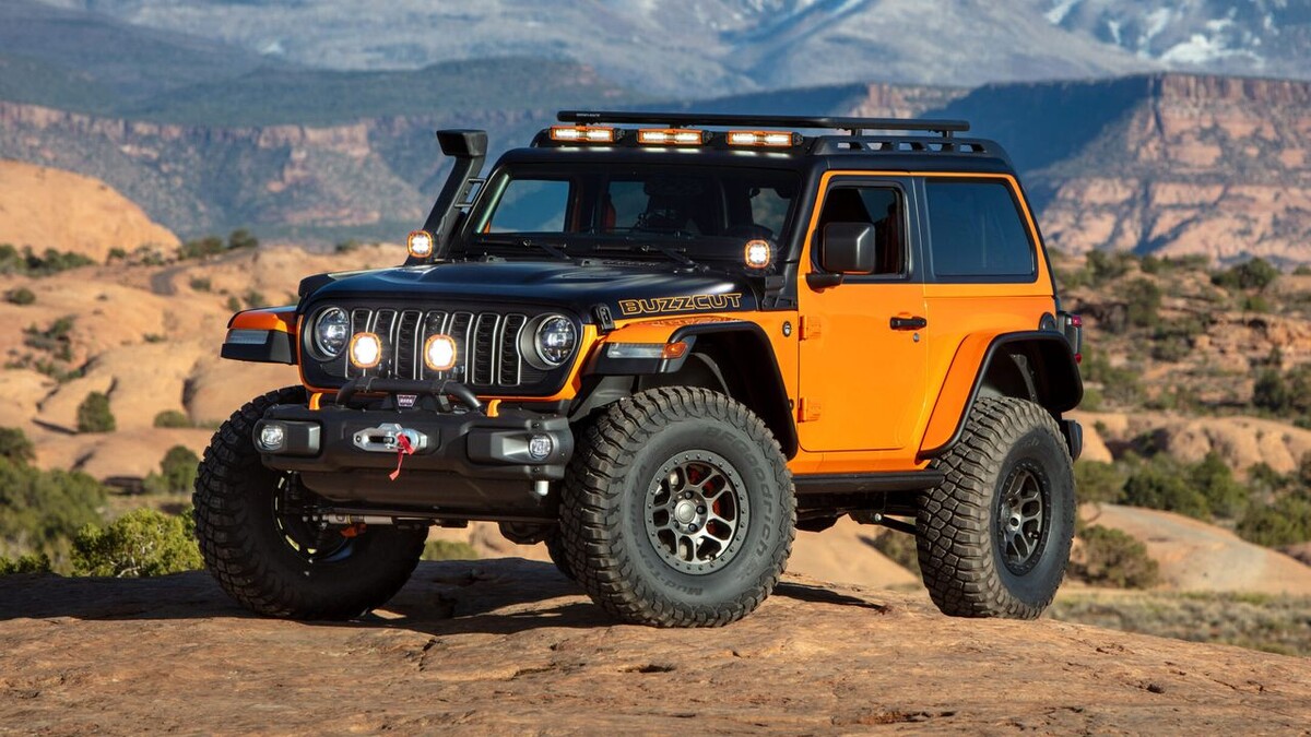    Jeep Wrangler BUZZCUT от JPP. Фото Stellantis