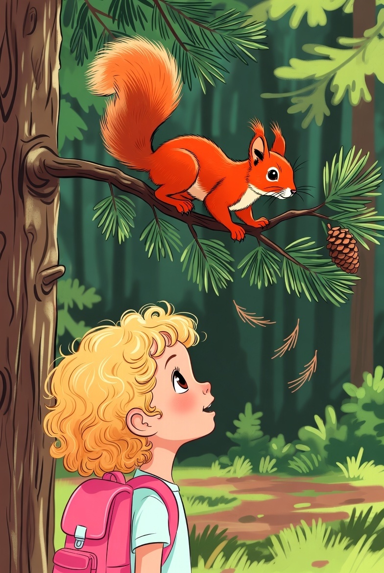 Белочка Хвостимк (авторское право rikkirayden@yandex.ru)