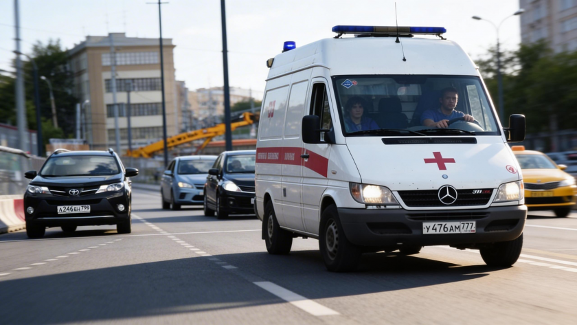    Автомобиль скорой медицинской помощи | © РИА Новости / Наталья Селиверстова