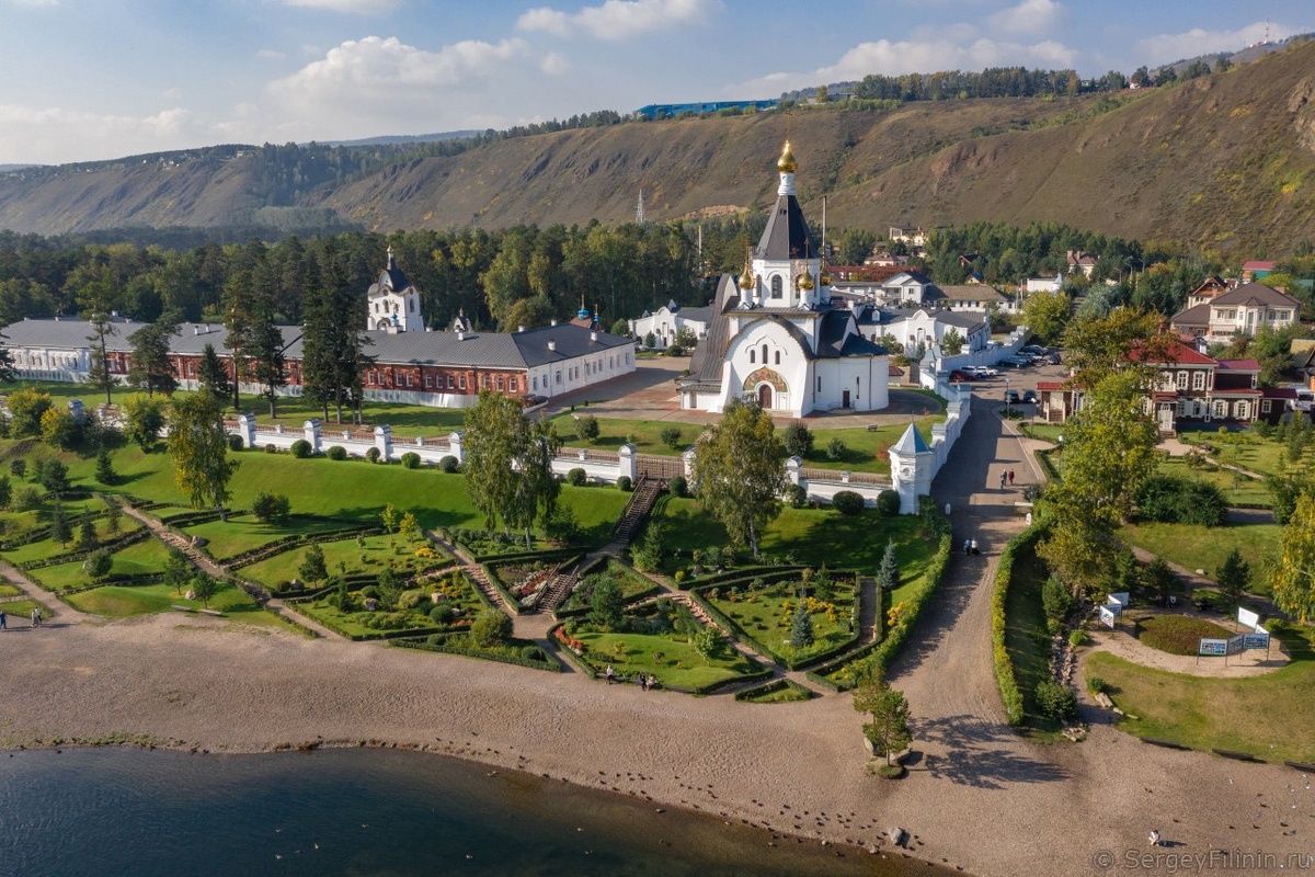 Свято-Успенский мужской монастырь г. Красноярск Место моей первой исповеди