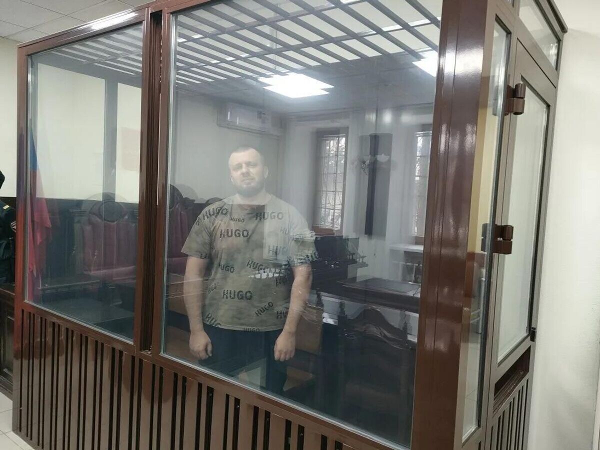    Бывший главный врач клиники "Свобода" Сергей Белов в зале суда | © РИА Новости / Ольга Биткина