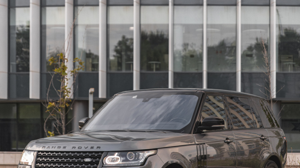 Фотосессия на продажу Land Rover L405. Моя фоторабота