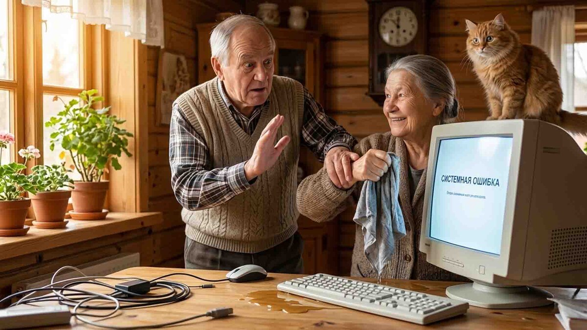 Тряпка и монитор – союз, запрещённый законами физики и нервной системой Ивана Петровича!