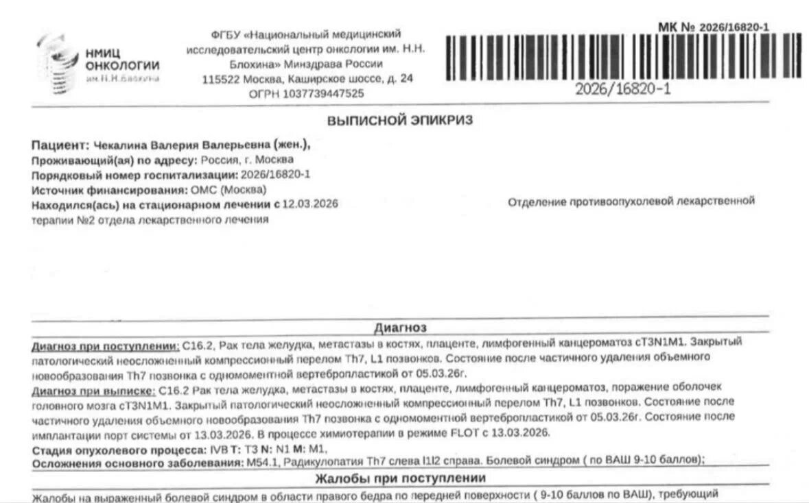 Тот самый "эпикриз" Лерчек