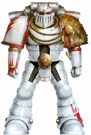 Силовая броня Белых Шрамов Mk.II