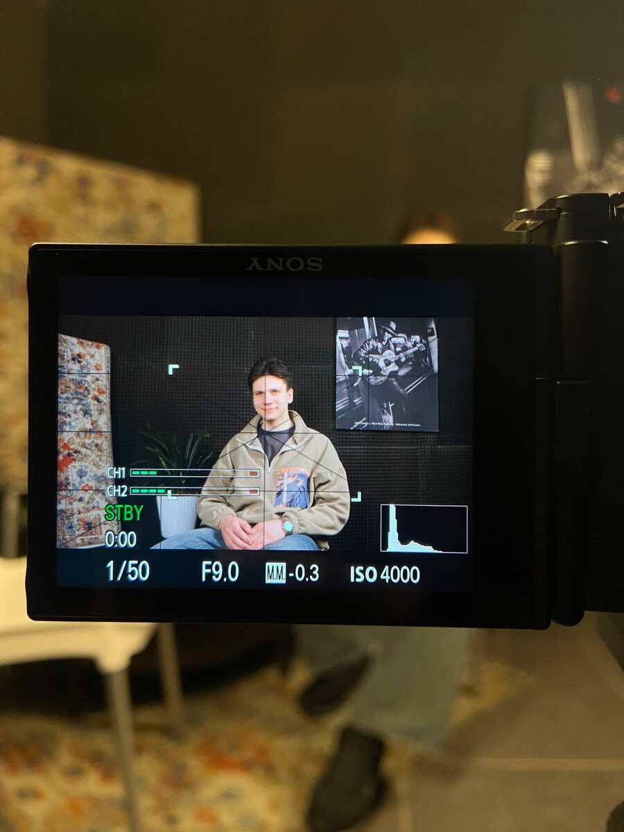 «Видеоподкаст. Выросли на Камчатке». Съёмки