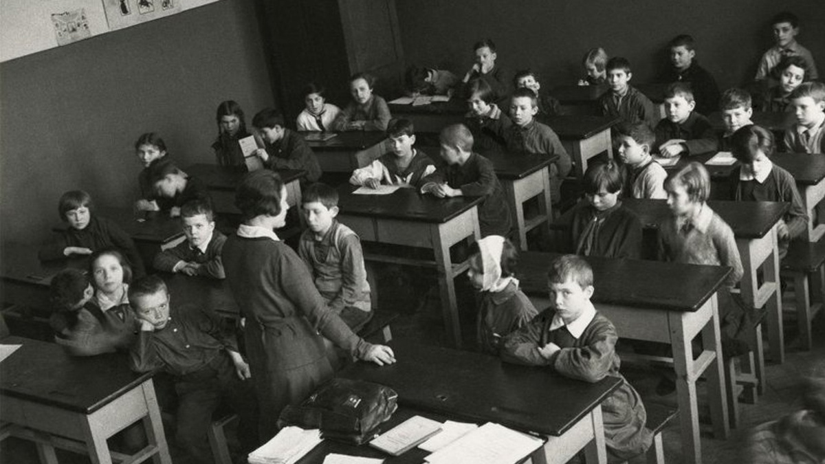 Советская школа. Источник: Wikimedia Commons.