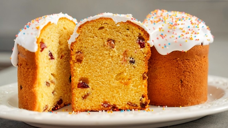 Готовые куличи