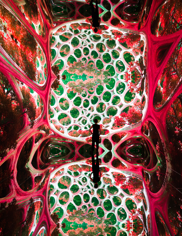 Dataland museum of AI arts at The Grand LA, US. Courtesy of Refik Anadol Studio