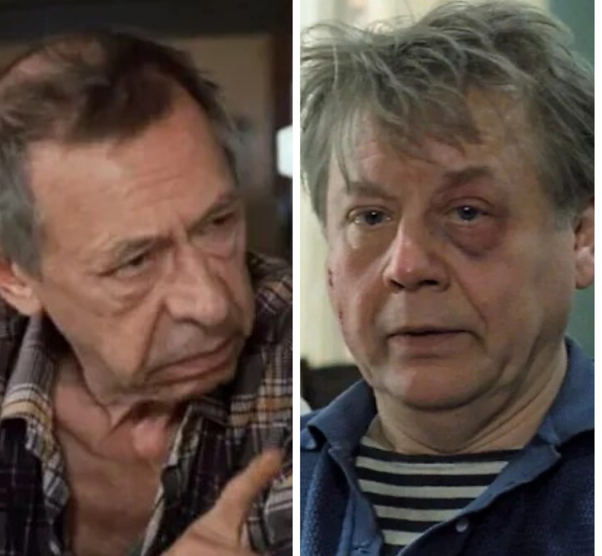 О. Ефремов / О. Табаков ( кадры из фильма "Ширли-Мырли")