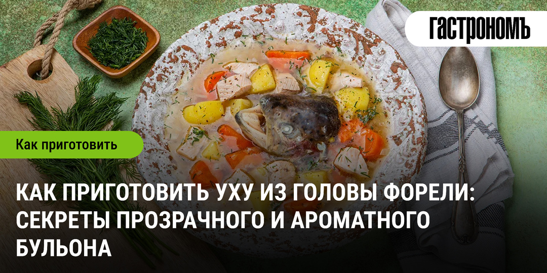 Как приготовить уху из головы форели: секреты прозрачного и ароматного бульона