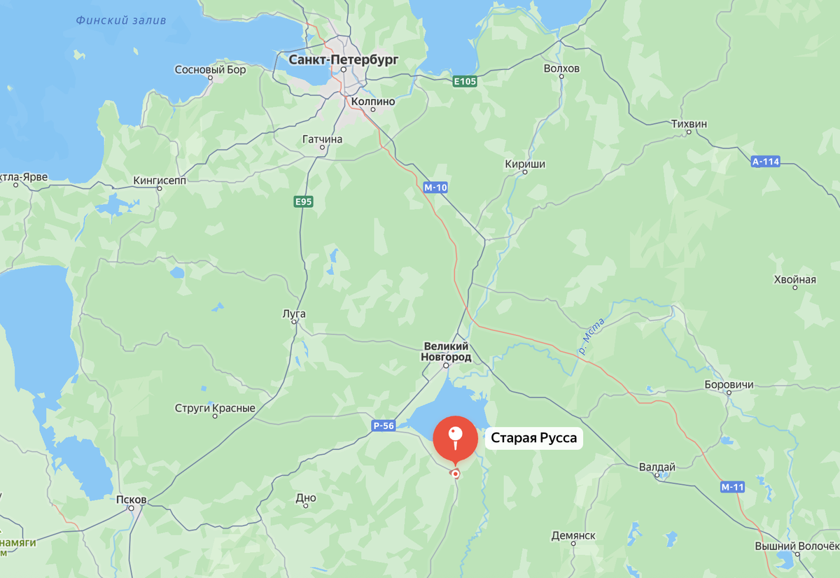 Координаты - 57.990720, 31.355461