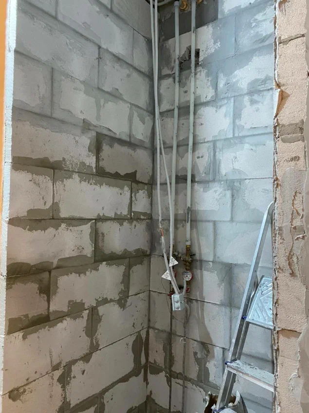 Процесс ремонта. Проект Domeo