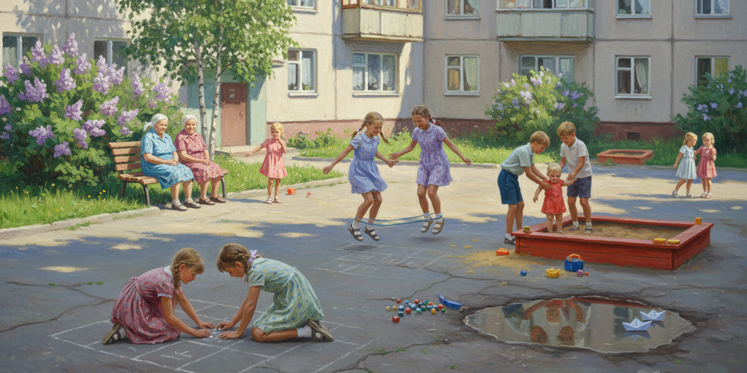 Почему дети в СССР гуляли до темноты и родители не беспокоились