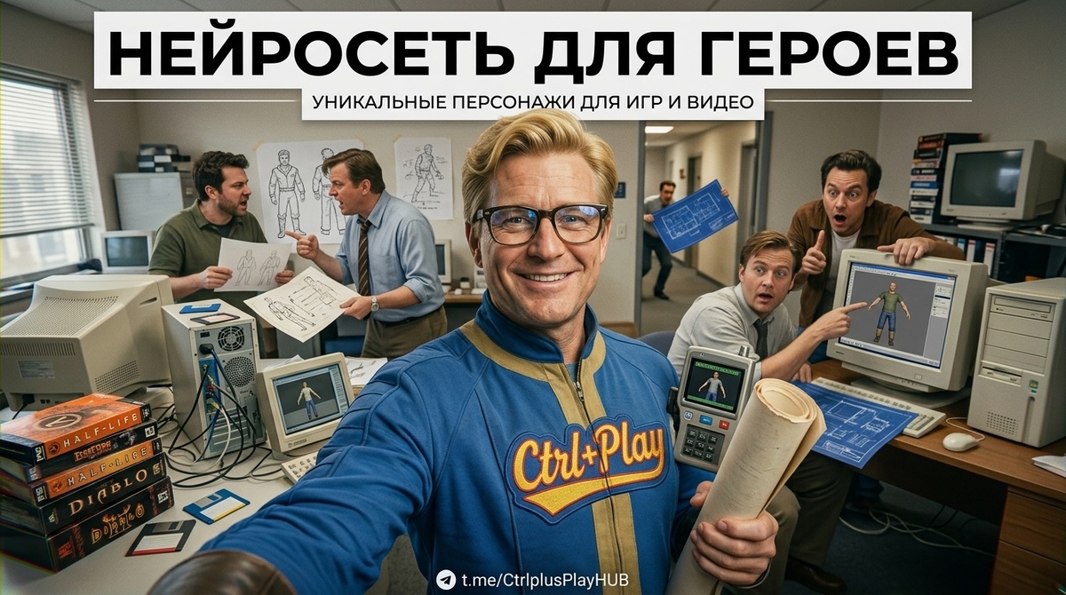 Нейросеть для создания персонажей: уникальные герои для игр и видео