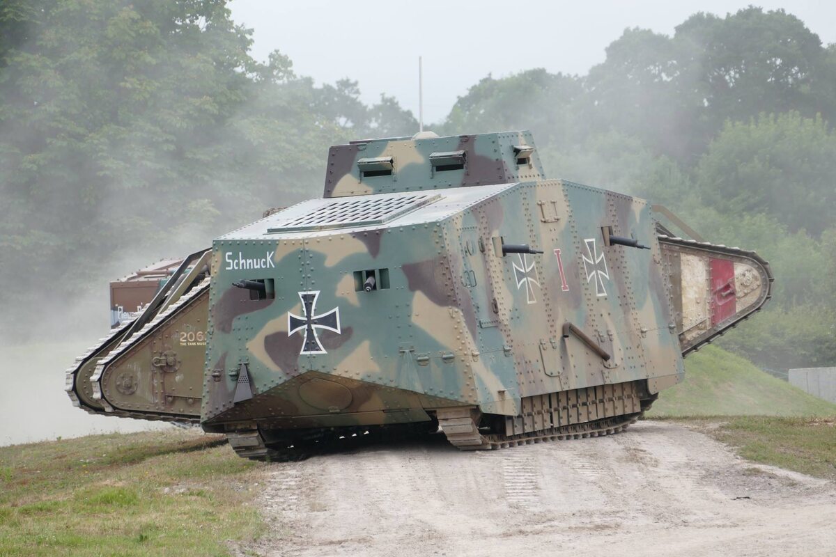 Tankfest-2017, три танка Первой мировой войны в одном кадре.
