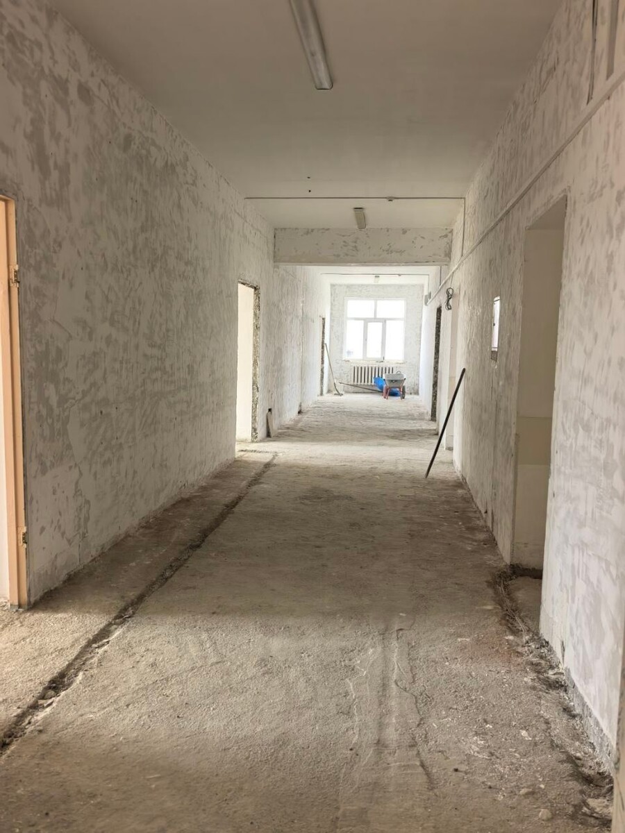    Капремонт Улаганской школы. Источник: t.me/akchinaidar