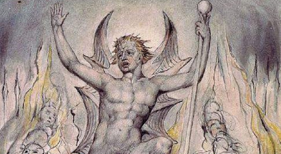     Уильям Блейк. Сатана обращается к властителям (фрагмент).1816   
undefined