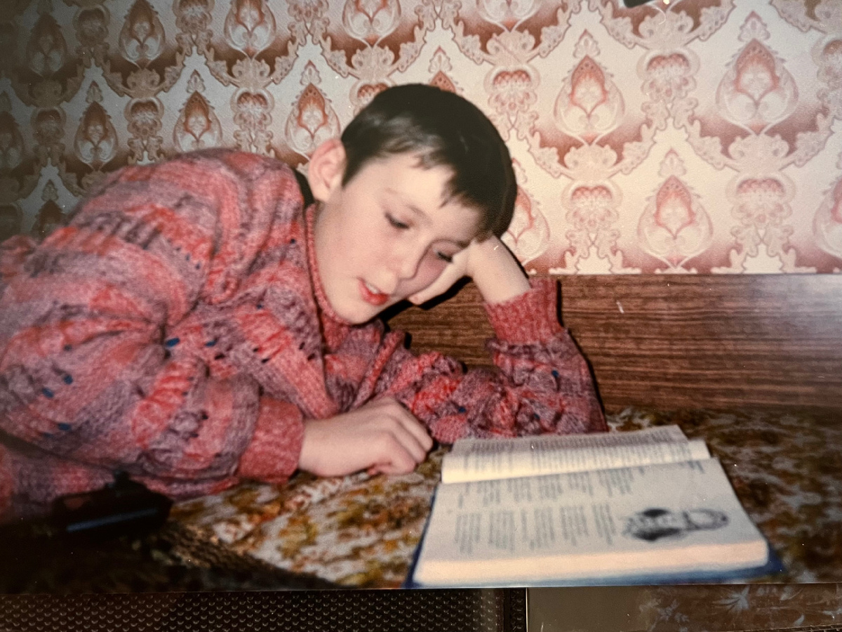 Димка учит стих