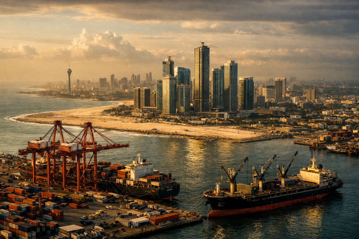 Коломбо, март 2026-го. Пока Дубай борется с «перегревом», здесь намывают 269 гектаров новой финансовой реальности.