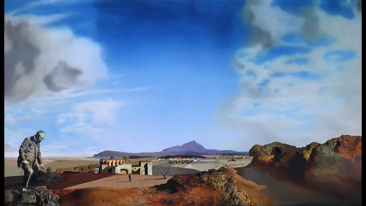 Указанная картина Дали