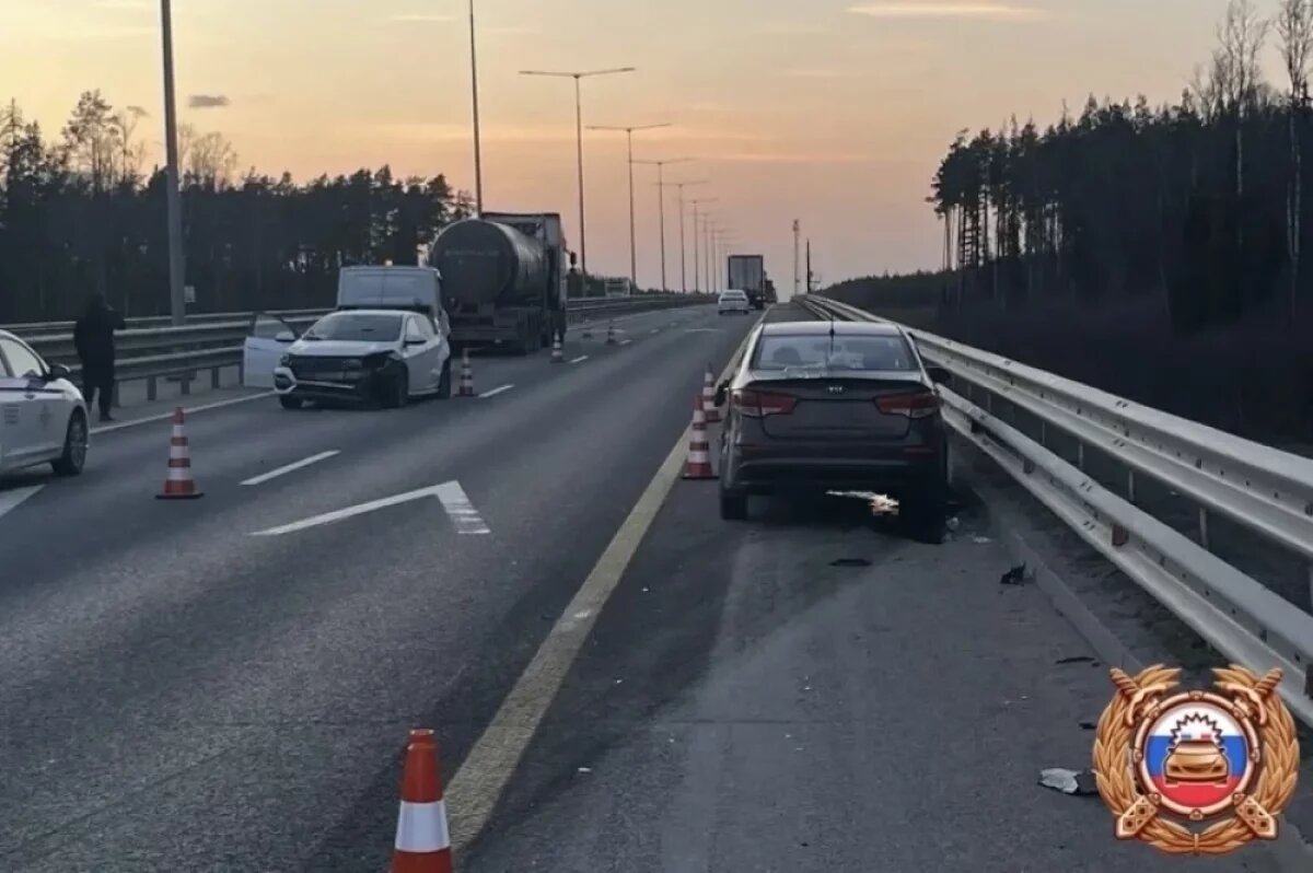    На трассе М-11 в Вышневолоцком округе водитель уснул за рулём