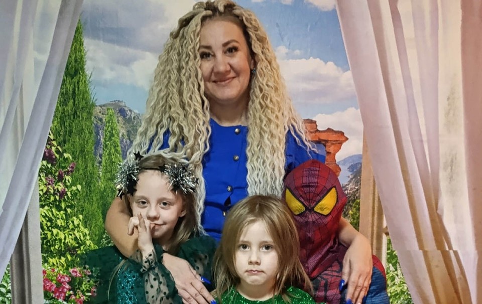    Лилия говорит, что дети - ее поддержка. Фото: из личного архива героини