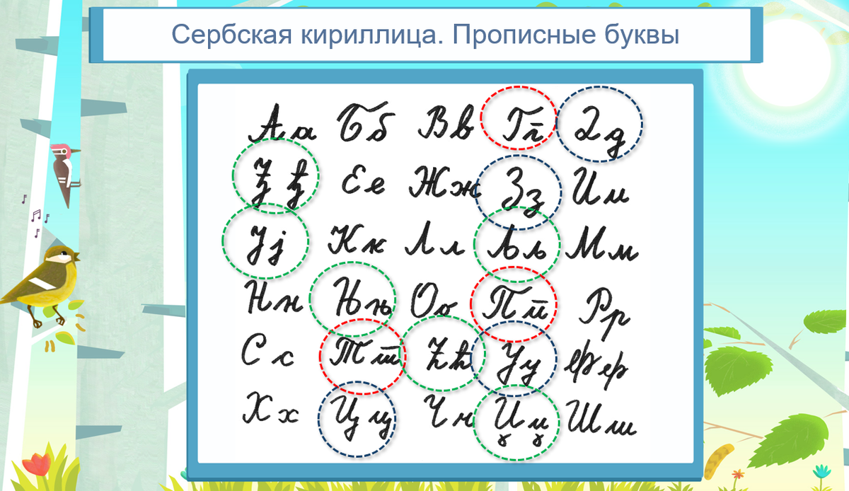 Сербская кириллица