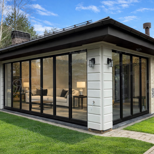 Складные двери Schuco (гармошка): максимум открытия, минимум усилий — решение для современных домов