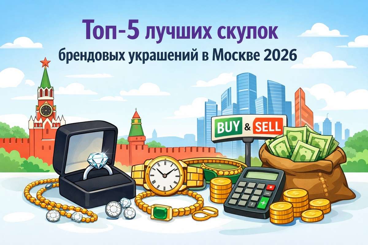 Топ-5 лучших скупок брендовых украшений в Москве 2026