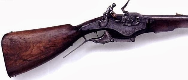 Мушкет работы Каспара Кальтхоффа-старшего, подаренный английским послом царю Федору Алексеевичу