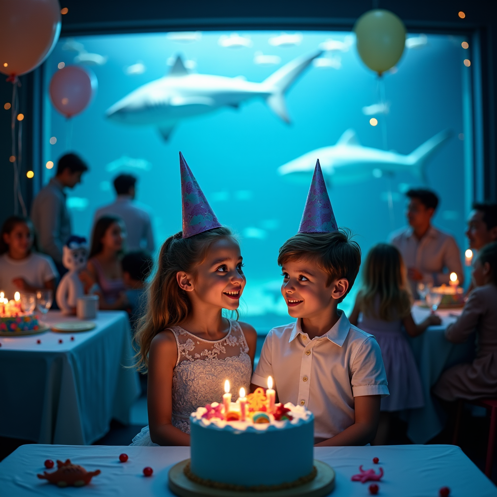    Детский день рождения в океанариуме: как удивить ребенка акулами и незабываемыми эмоциями Антон