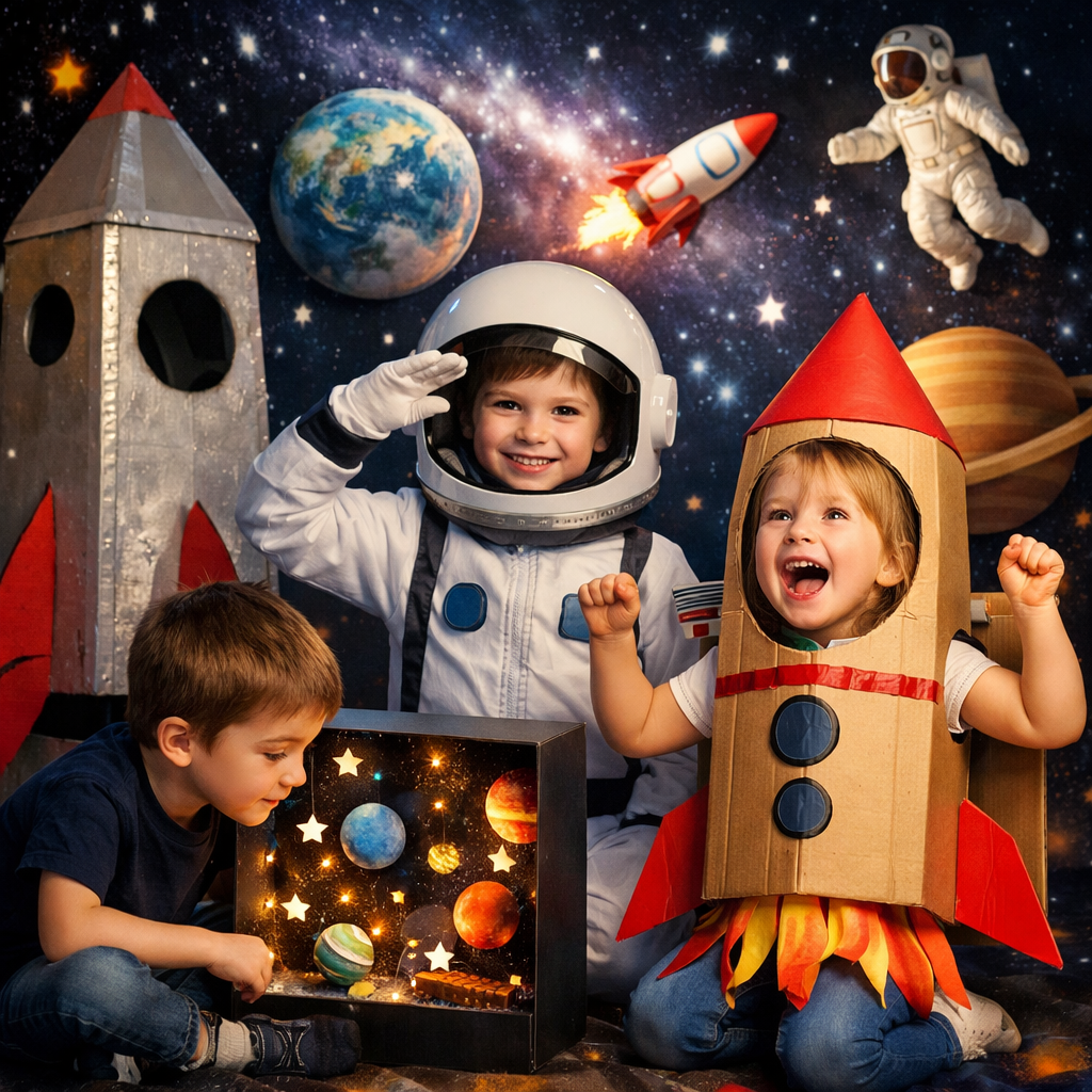 День космонавтики в детском саду